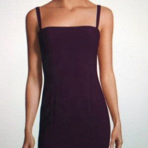 Cinq à Sept "Ela" ponte midi dress, Size 10, NWT, Purple